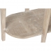 Console Home ESPRIT Branco Mármore Madeira de mangueira 140 x 40 x 80 cm