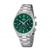 Men's Watch Festina F16820/R Green Silver