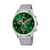 Мъжки часовник Lotus 18637/2 Зелен Сребрист