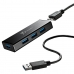 USB rozbočovač j5create JUH340-N Čierna 3600 W