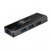 USB rozbočovač j5create JUH340-N Čierna 3600 W