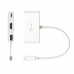 Hub USB j5create JCA379EW-N Blanc