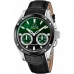 Мужские часы Jaguar J958/2 Чёрный Зеленый