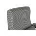Πολυθρόνα Home ESPRIT Λευκό Μαύρο Μέταλλο 72 x 91,5 x 91,5 cm