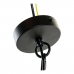 Stropna svjetiljka DKD Home Decor Crna Metal 25W 220 V zlatan (52 x 52 x 68 cm)