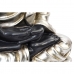 Декоративная фигура DKD Home Decor Чёрный Серебристый Будда Восточный 80 x 48 x 100 cm