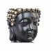 Figurka Dekoracyjna DKD Home Decor Czarny Srebrzysty Budda Orientalny 80 x 48 x 100 cm