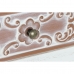 Konsola DKD Home Decor Naturalny Brązowy MDF Biały Arabia (107 x 36 x 81 cm)
