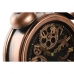 Horloge de table DKD Home Decor Multicouleur Cuivre Verre Fer Vintage 26 x 8 x 33,5 cm
