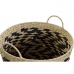 Basket set DKD Home Decor Fibre (40 x 40 x 35 cm)