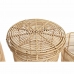 Set de basket DKD Home Decor 42 x 42 x 48 cm Métal polypropylène Boho