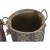 Basket DKD Home Decor 40 x 40 x 48 cm Jute Seagrass Boho (2 Units)