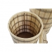 Basket set DKD Home Decor 40 x 40 x 63 cm Bamboo
