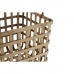 Set de basket DKD Home Decor Marron Bambou Tropical 36,5 x 36,5 x 35 cm