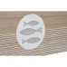Ozdobná krabice DKD Home Decor Přírodní Dřevo MDF Spirály Středomoří 50 x 40 x 22,5 cm