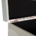 Scatola Decorativa PVC Tela Carta DMF Fiori 30 x 18 x 15 cm (2 Pezzi)