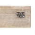 Decorative box 26,6 x 11 x 8,5 cm Mango wood (2 Units)