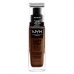 Cremet Make Up Foundation NYX Can't Stop Won't Stop deep walnut (30 ml)