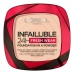 Podkład pod makijaż puder Infallible 24h Fresh Wear L'Oreal Make Up AA187501 (9 g)