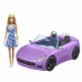 Boneca Barbie And Her Purple Convertible