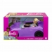 Dukke Barbie And Her Purple Convertible