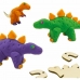 Пластилиновая игра SES Creative Dinosaurs Без глютена