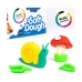 Modelling Clay Game Milan Soft dough 913510B Yellow Blue Multicolour 85 g Vegetable (10 Units)