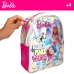 Kreativna igra za oblikovanje plastelina Barbie Fashion Ruksak 14 Komadi 600 g