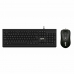 Tastatură și Mouse iggual IGG317617 Negru