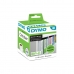 Этикетки для принтера Dymo 99019 59 x 190 mm LabelWriter™ Белый Чёрный (6 штук)