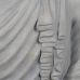 Rzeźba Szary Żywica 46,3 x 34,5 x 61,5 cm Budda