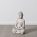 Skulptur Grå Ler Fiber 44,5 x 28 x 70,5 cm Buddha