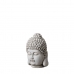 Socha Sivá Hlina Vlákna 26,5 x 26,5 x 41 cm Buddha