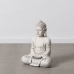 Sculpture Grey Clay Fibre 44 x 27 x 58 cm Buddha