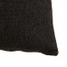 Cushion Polyester Cotton Black 50 x 30 cm
