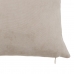 Coussin Polyester Beige 45 x 30 cm