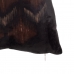 Cushion Brown Black Velvet 50 x 30 cm