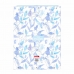 Carpeta Frozen Memories Azul Blanco A4 (26 x 33.5 x 2.5 cm)