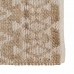 koberec Bílý Přírodní 60 % Bavlna Juta 160 x 230 cm