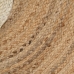 koberec Medvěd Béžový Přírodní 100 % Juta 100 x 100 cm