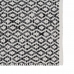 Carpet Grey 70 % cotton 30 % Polyester 120 x 180 cm