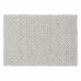 Alfombra Blanco Gris 70 % algodón 30 % Poliéster 160 x 230 cm