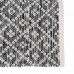 Carpet White Grey 70 % cotton 30 % Polyester 160 x 230 cm