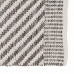 Tapis Blanc Gris 70 % coton 30 % Polyester 80 x 150 cm