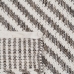 koberec Bílý Šedý 70 % bavlna 30 % Polyester 80 x 150 cm