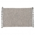 Carpet Grey 70 % cotton 30 % Polyester 120 x 180 cm