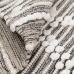 Tapis Blanc Gris 60 % Coton 40 % Polyester 120 x 180 cm