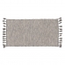 Carpet Grey 70 % cotton 30 % Polyester 80 x 150 cm