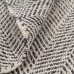 koberec Šedý 70 % bavlna 30 % Polyester 80 x 150 cm