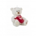 Fluffy toy Bear 25 cm White